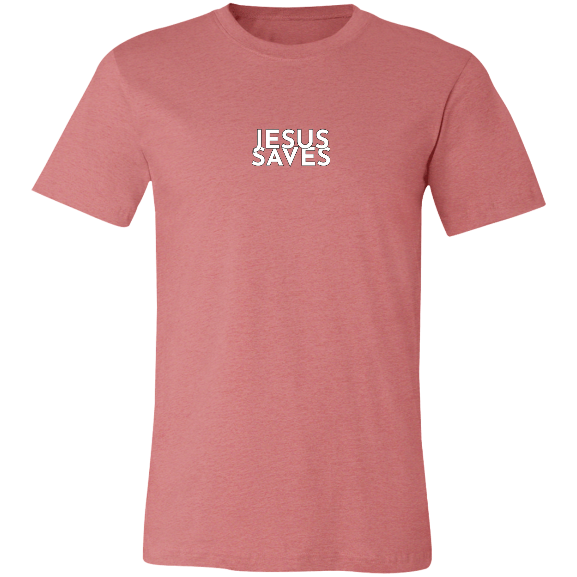 Jesus Saves Unisex Jersey Short-Sleeve T-Shirt