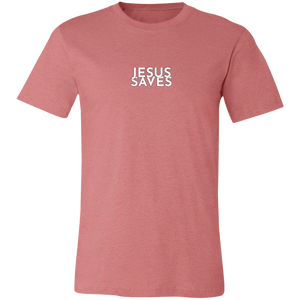 Jesus Saves Unisex Jersey Short-Sleeve T-Shirt