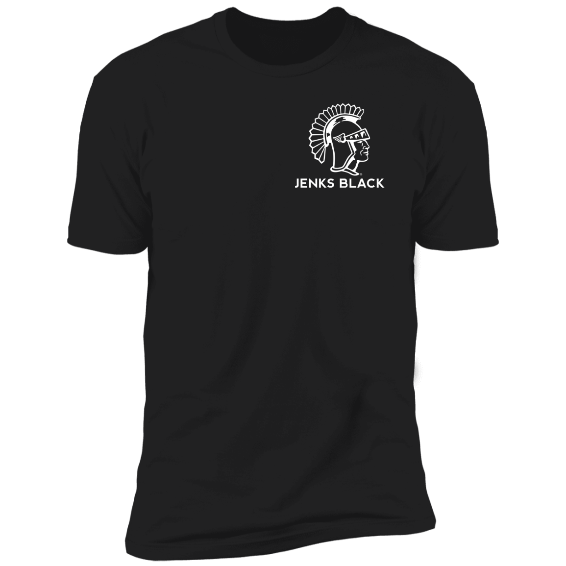 Jenks Black Respect Premium Short Sleeve T-Shirt