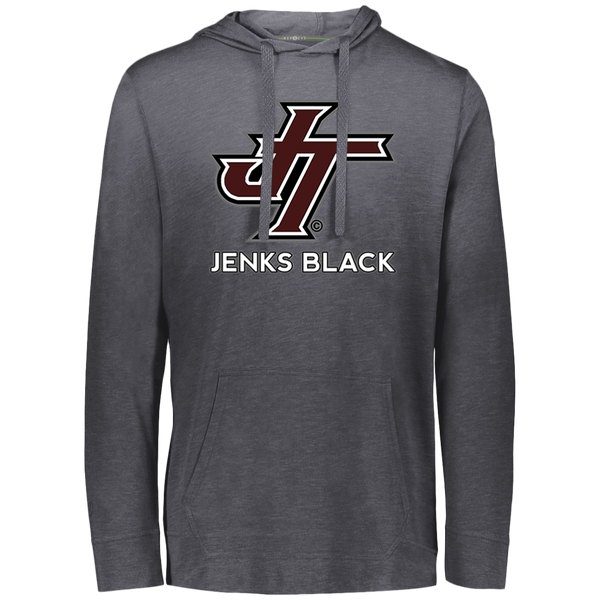 Jenks Black Eco Triblend T-Shirt Hoodie
