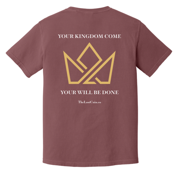 Your Kingdom Come Heavyweight Garment-Dyed T-Shirt