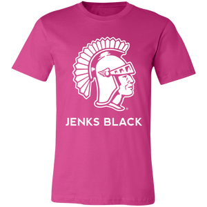JENKS BLACK PINK OUT Unisex Jersey Short-Sleeve T-Shirt