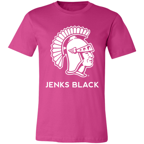 JENKS BLACK PINK OUT Unisex Jersey Short-Sleeve T-Shirt