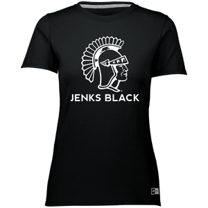 Jenks Black Ladies’ Essential Dri-Power Tee