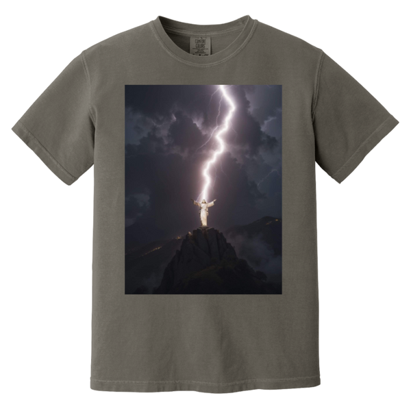 Christ the Redeemer  Heavyweight Garment-Dyed T-Shirt