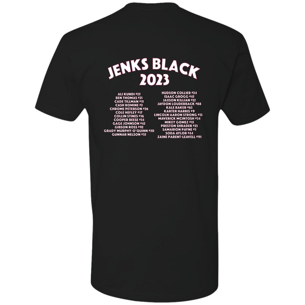 JENKS Black 2023 Boys' Cotton T-Shirt